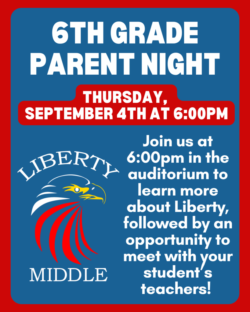 6th Grade Parent Night