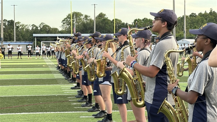 Alonso High School marching band