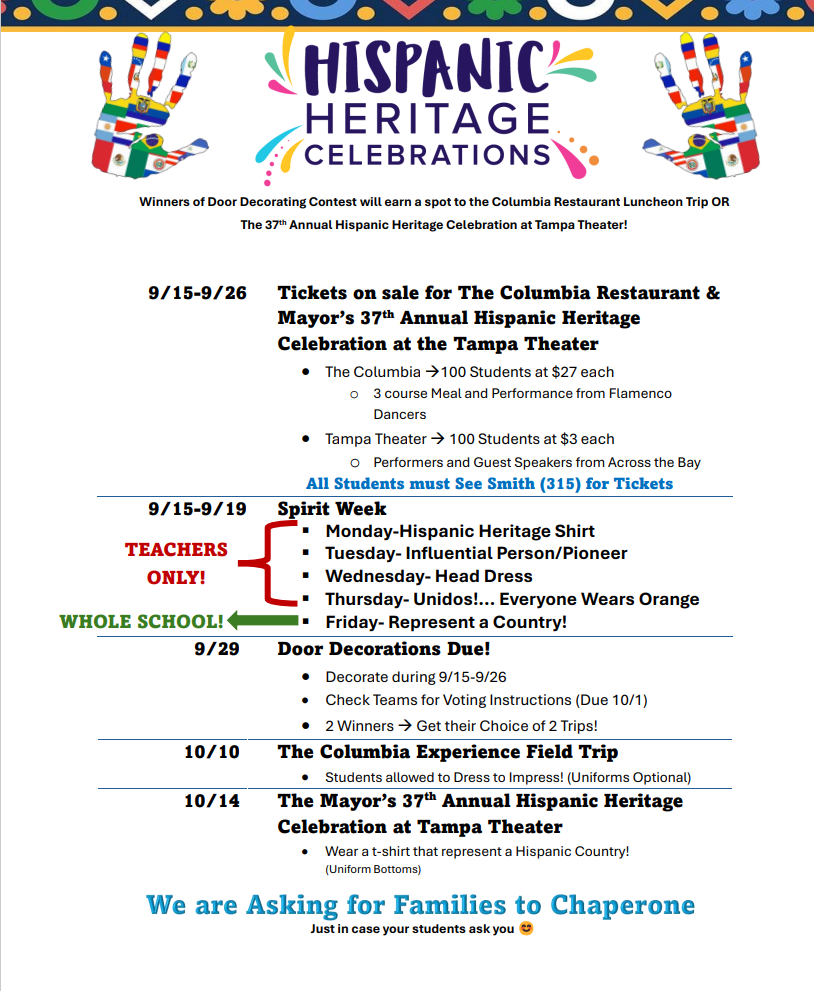Hispanic Heritage Celebrations