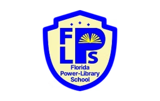 Florida Power-Library School Logo