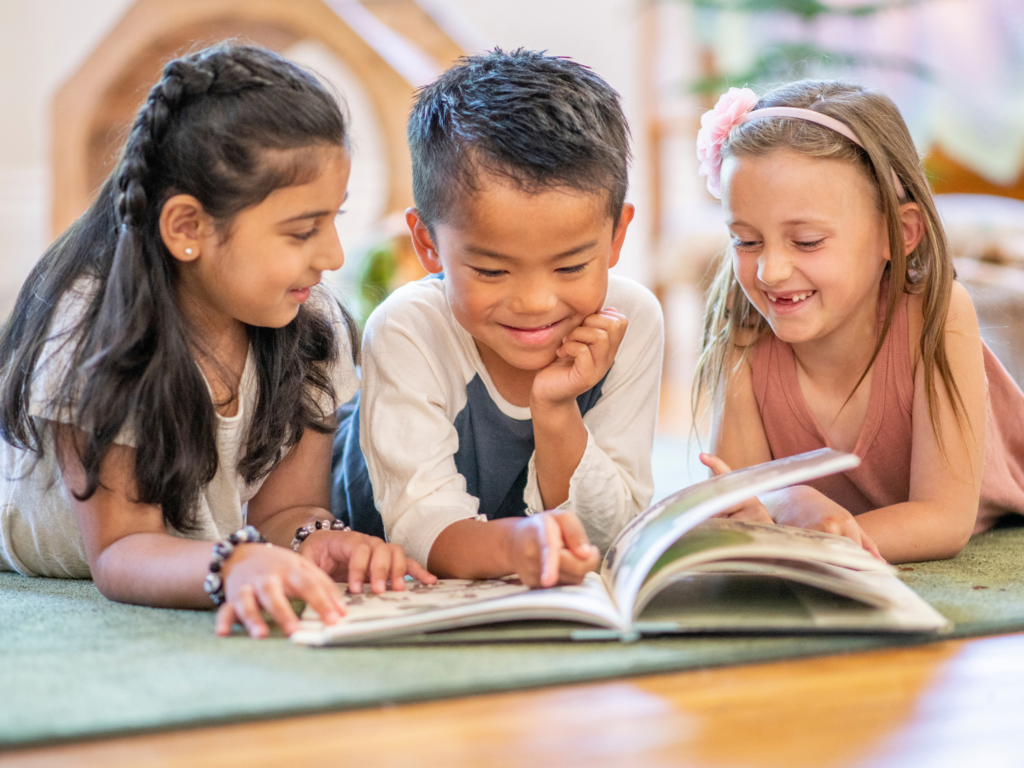 Children Reading Image