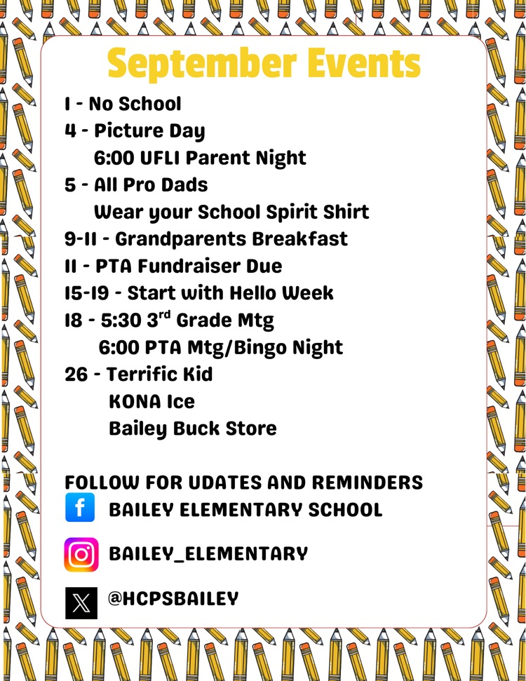 September Events
