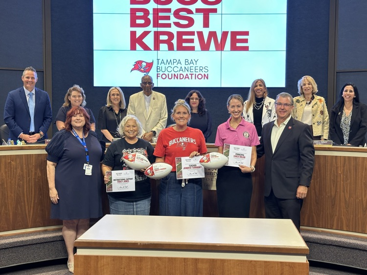 Bucs Best Krewe Award Winners - Sept. 9, 2025