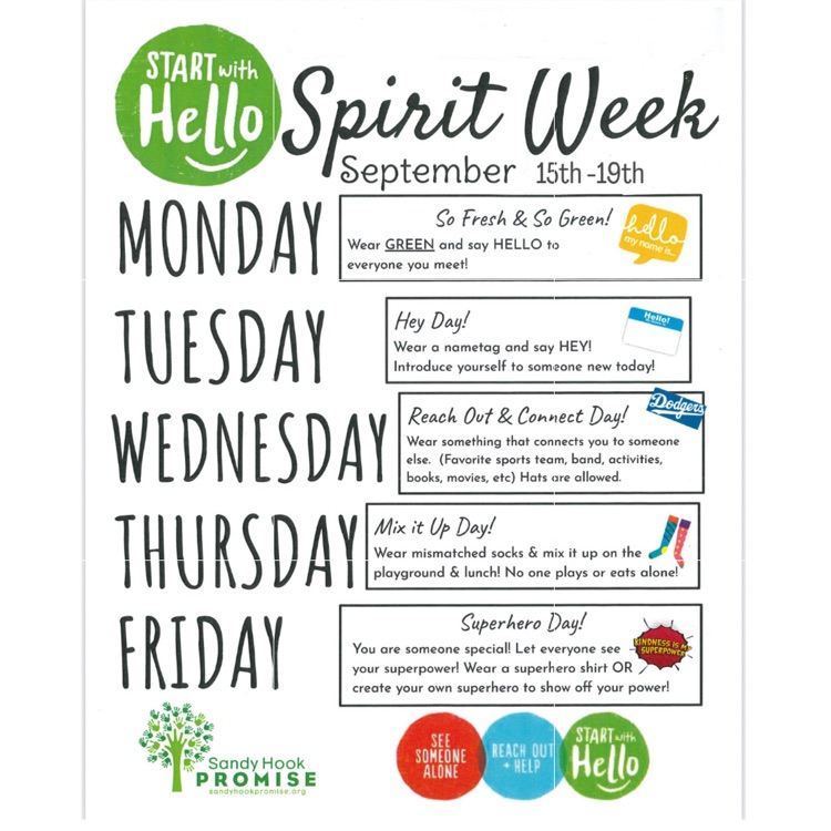 hello week