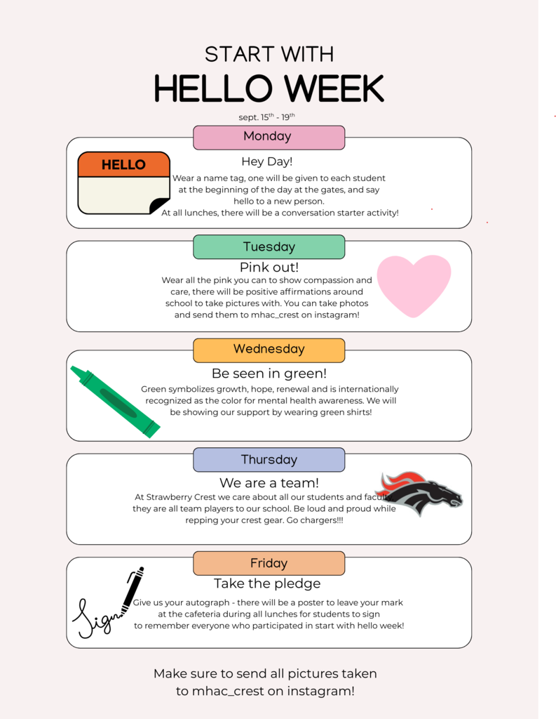 Hello Week 