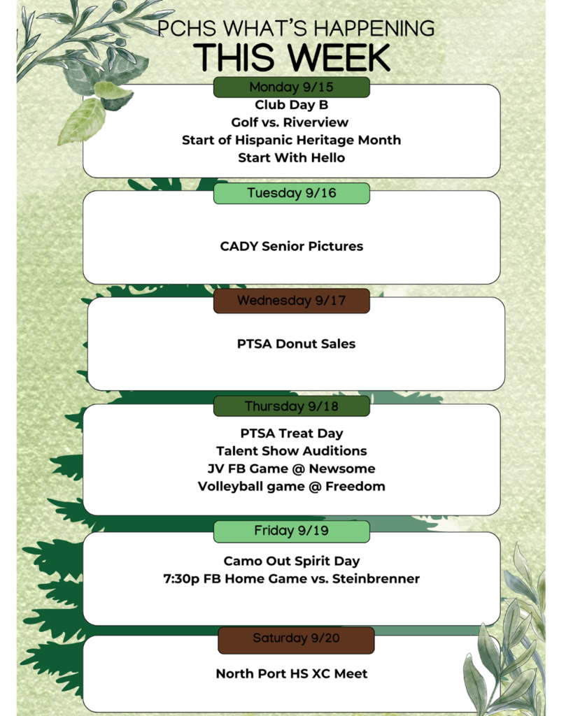 Week of 9-16