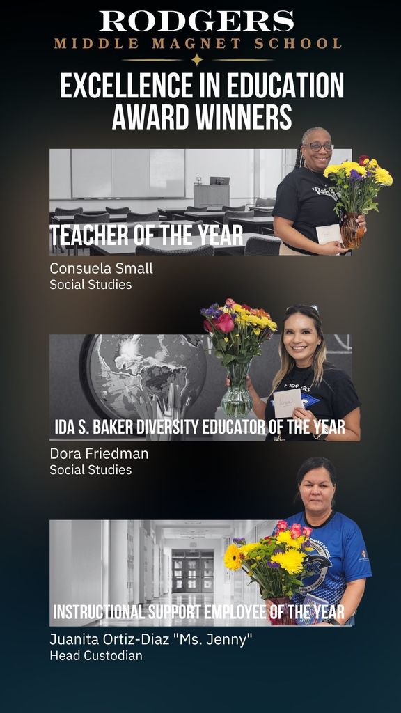 Excellence in Education Awards Winners 