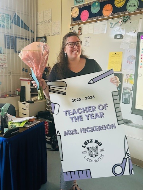 Teacher of the Year - Mrs. Hickerson