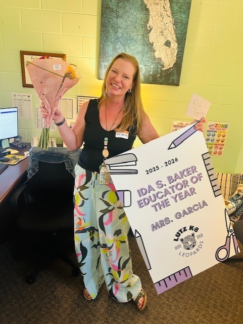 Ida S Baker of the Year - Mrs. Garcia