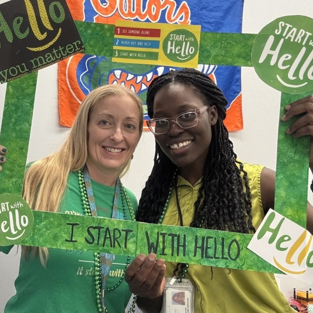 start with hello 