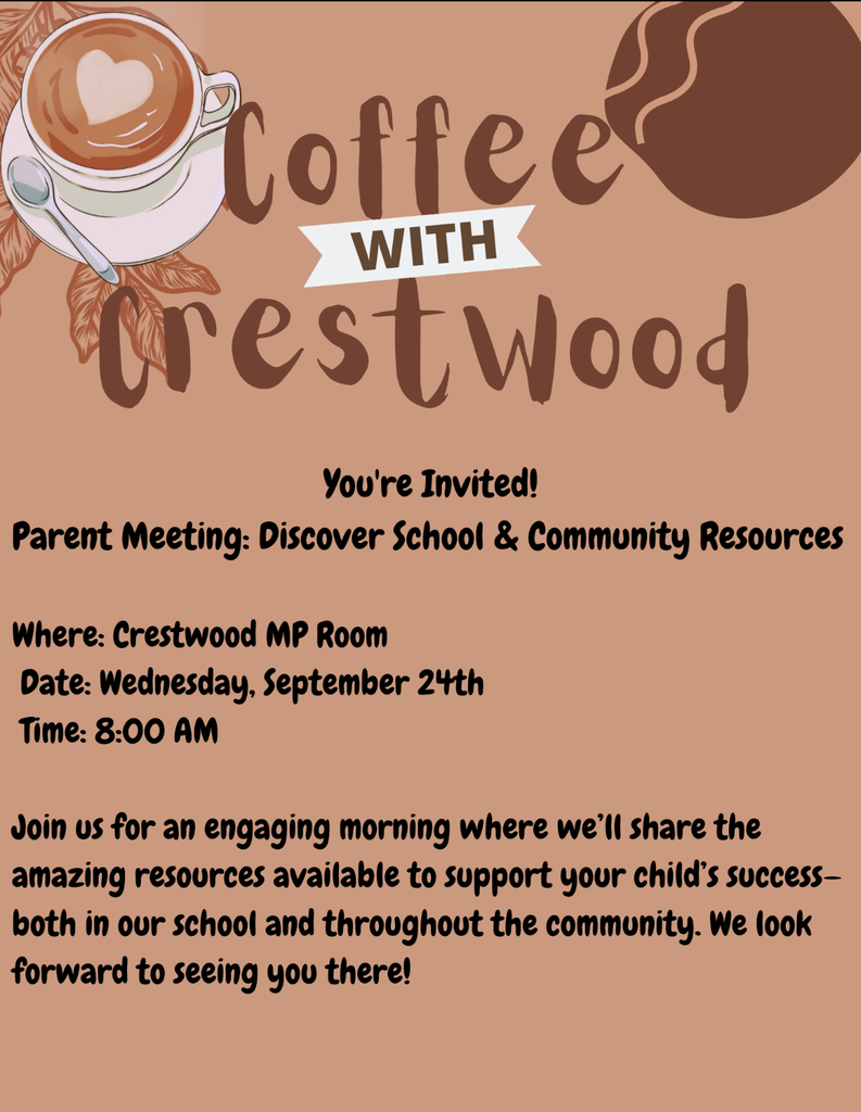 Coffee with Crestwood Invitation.