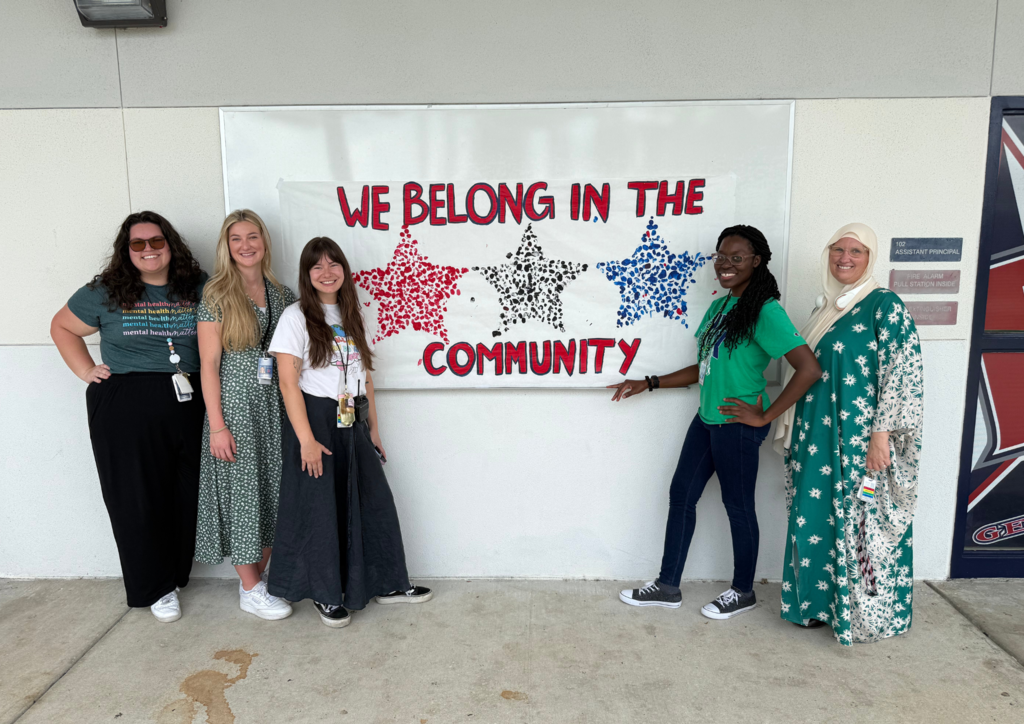 Eisenhower Middle Unites for “We Belong Wednesday”