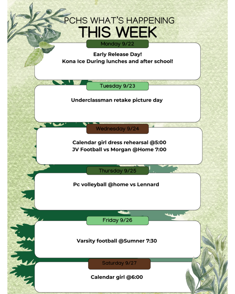 Week of 9-22