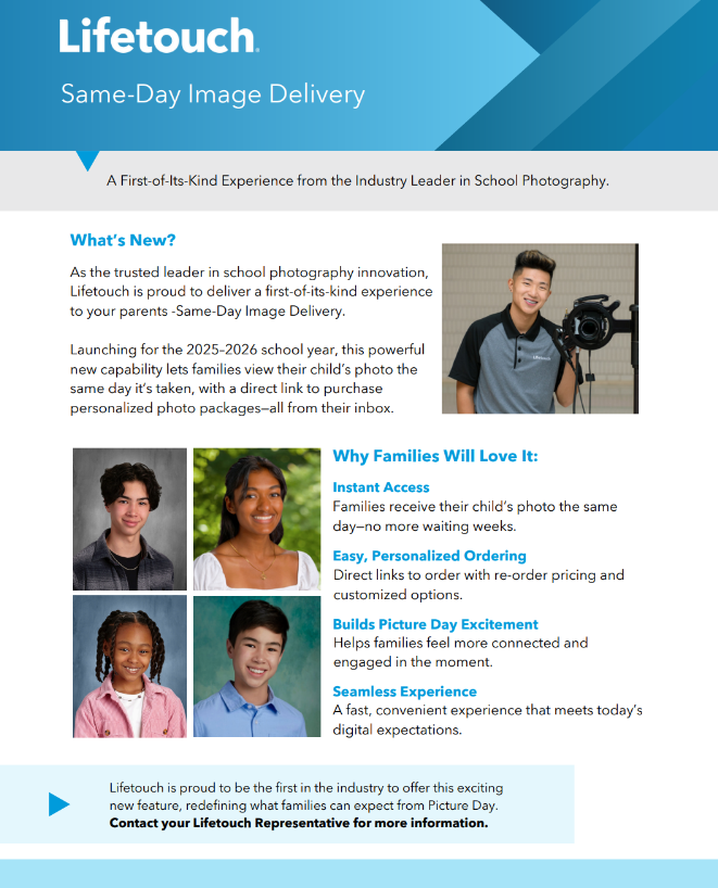 Information for Picture Day