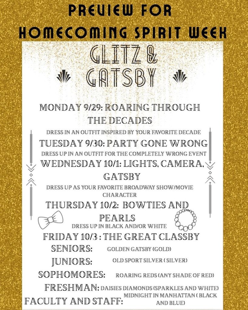 homecoming spirit week