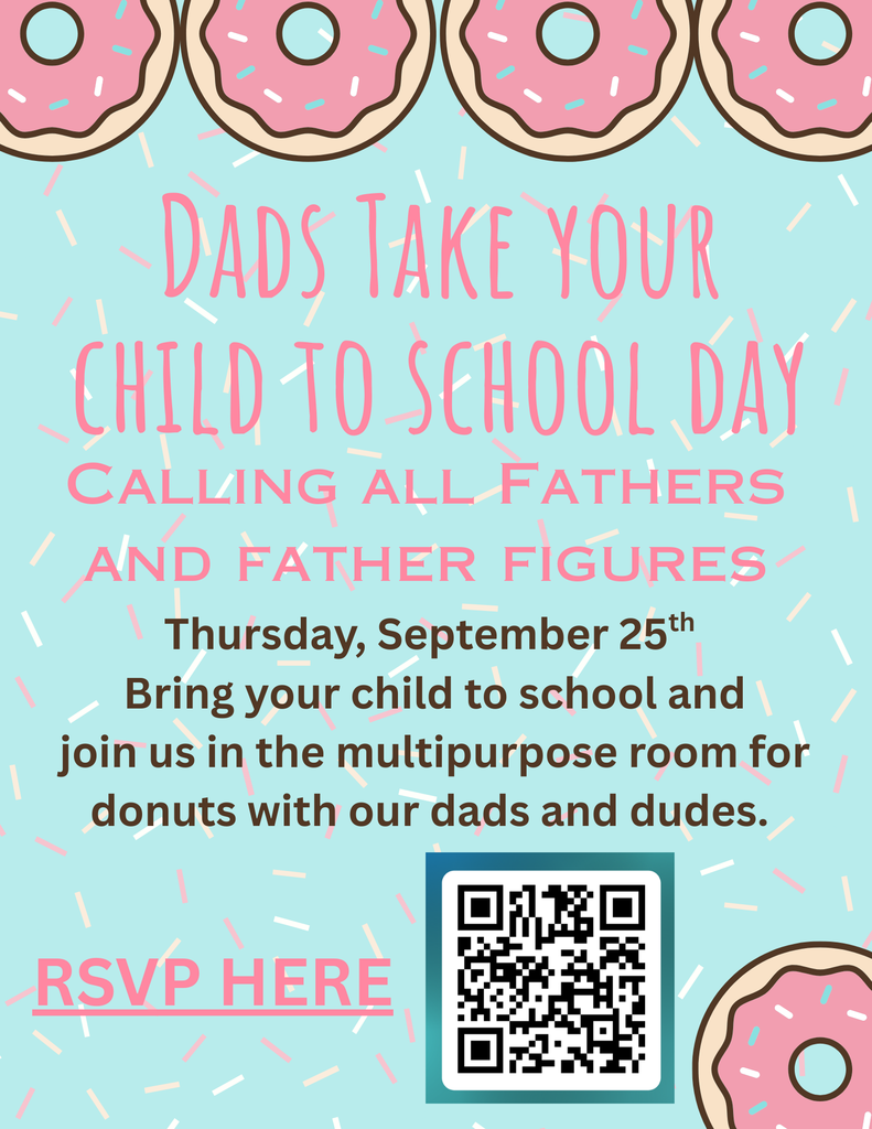 Donuts with dad flier