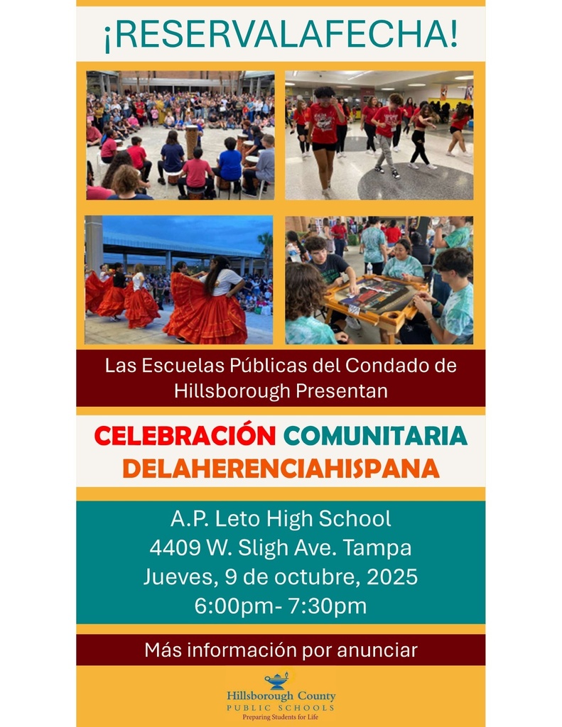 Hispanic Heritage Flyer - Spanish