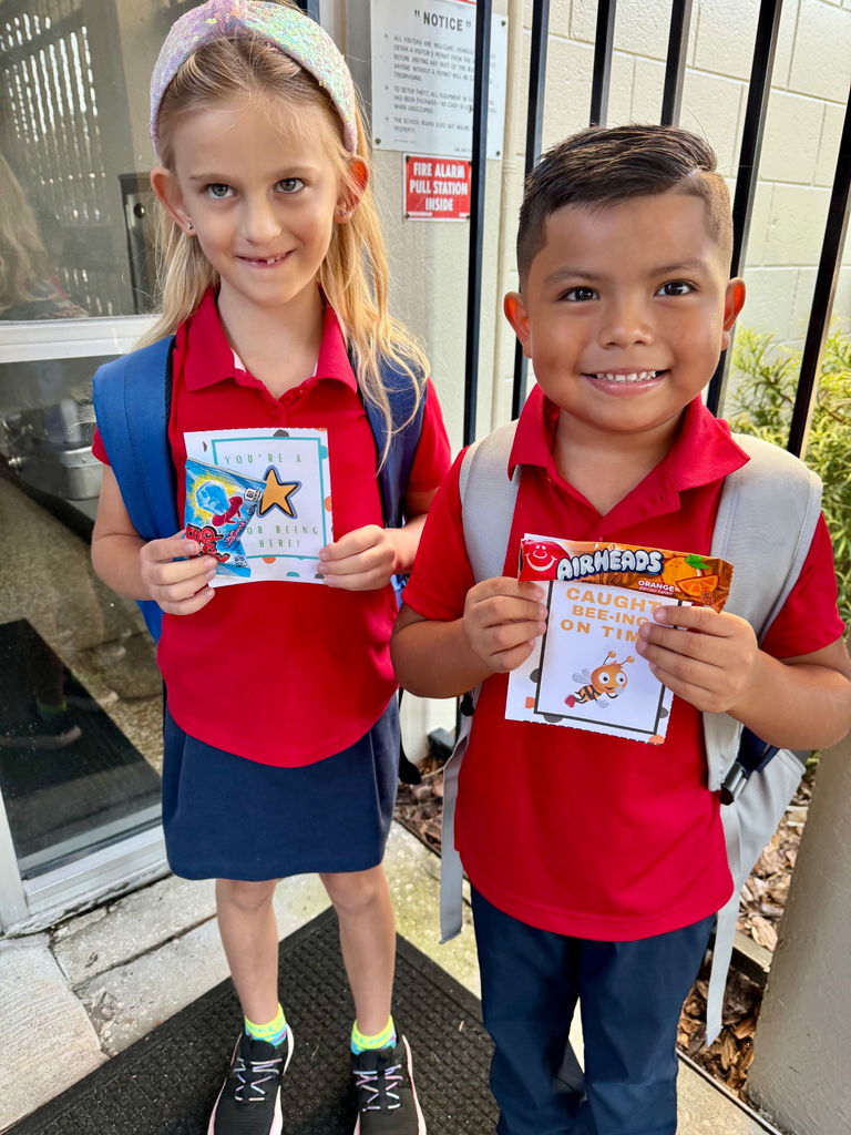 Students with prize