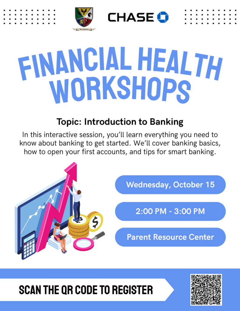Financial Health Workshop - Introduction to Banking October 15th 2pm-3pm - Workshop in English