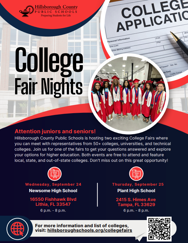 College & Career Fair - Thursday, 9/25