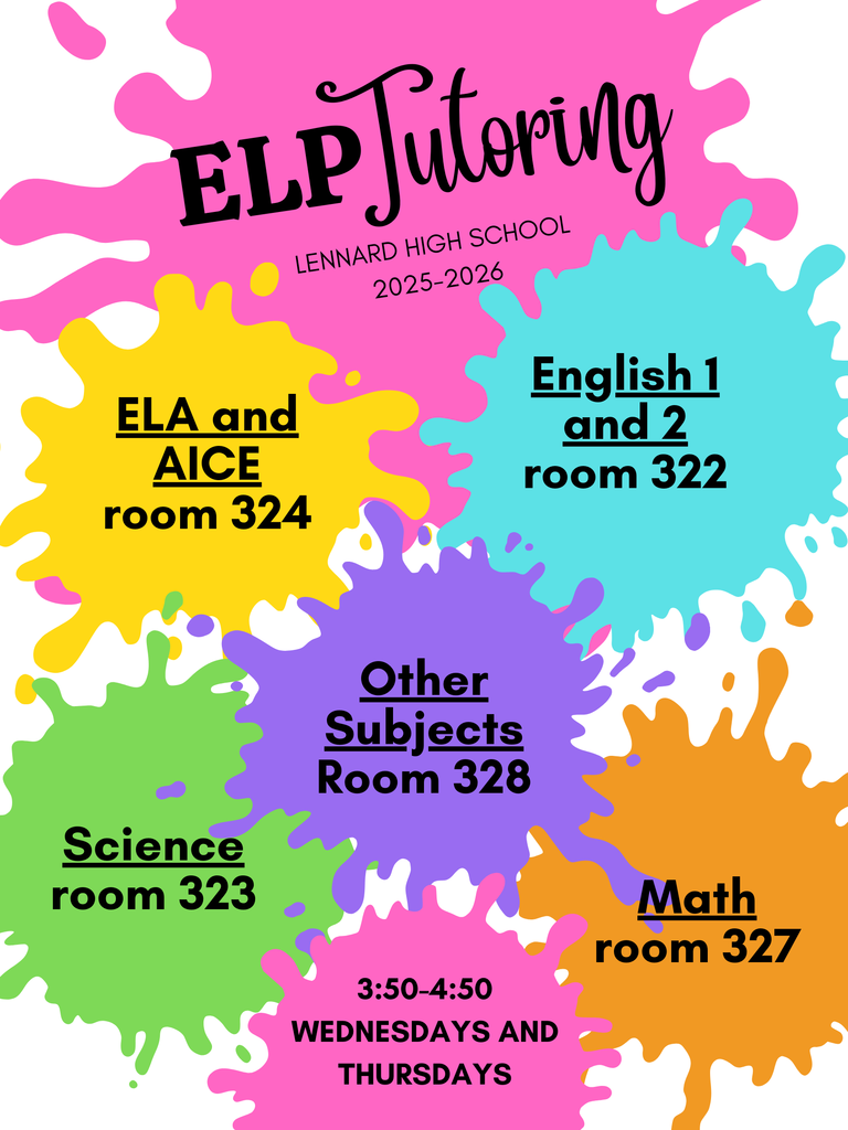 Tutoring begins September 24! Please see the News section or this message for specific locations and details!