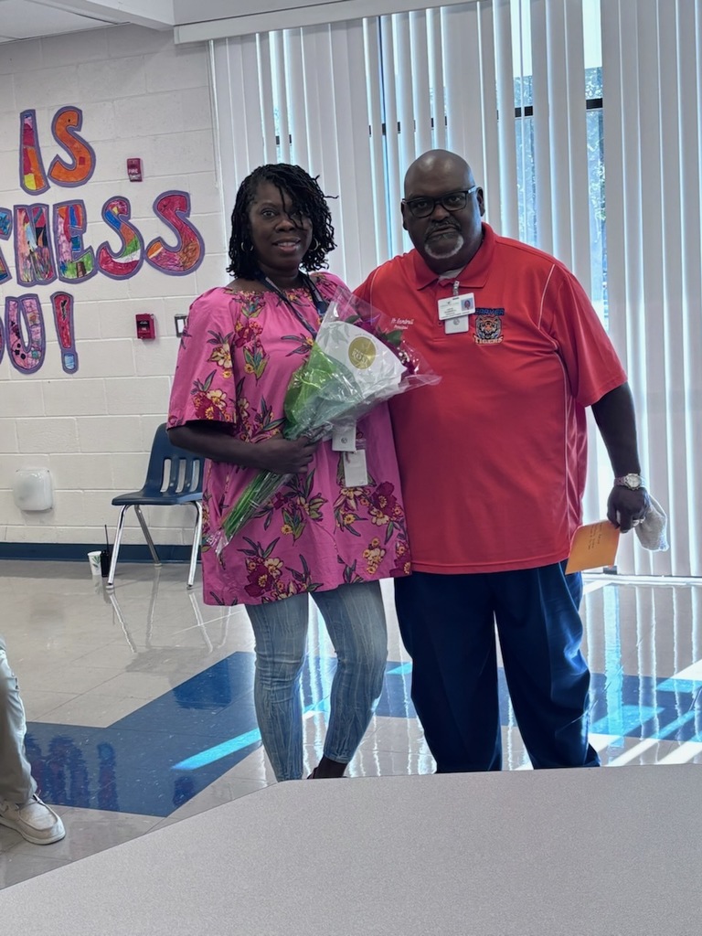 Carver ESE Center's Teacher of the Year - Ms. Debbie Holiday