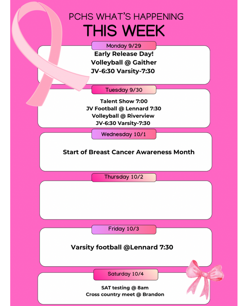 Week of 9-29
