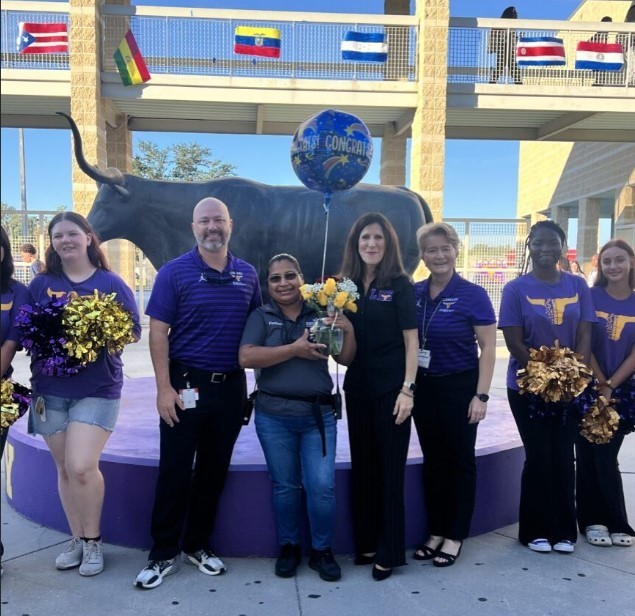 Floriberta Rios Ramirez - Head Custodian - Instructional Support Employee of the Year