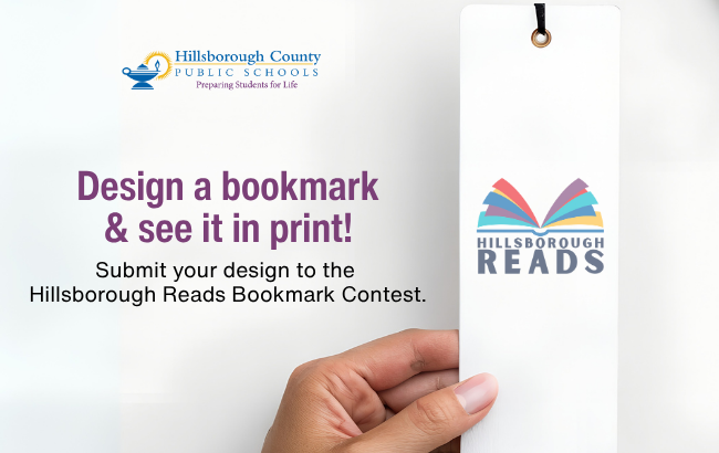 Hillsborough Reads Bookmark Contest