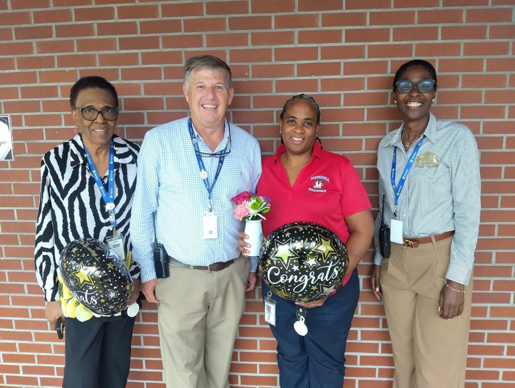 Support Employee of the Year Sabrina Wright