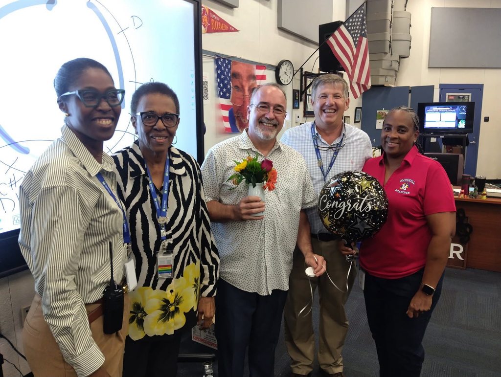 Teacher of the Year Dr. Jeff Cayer