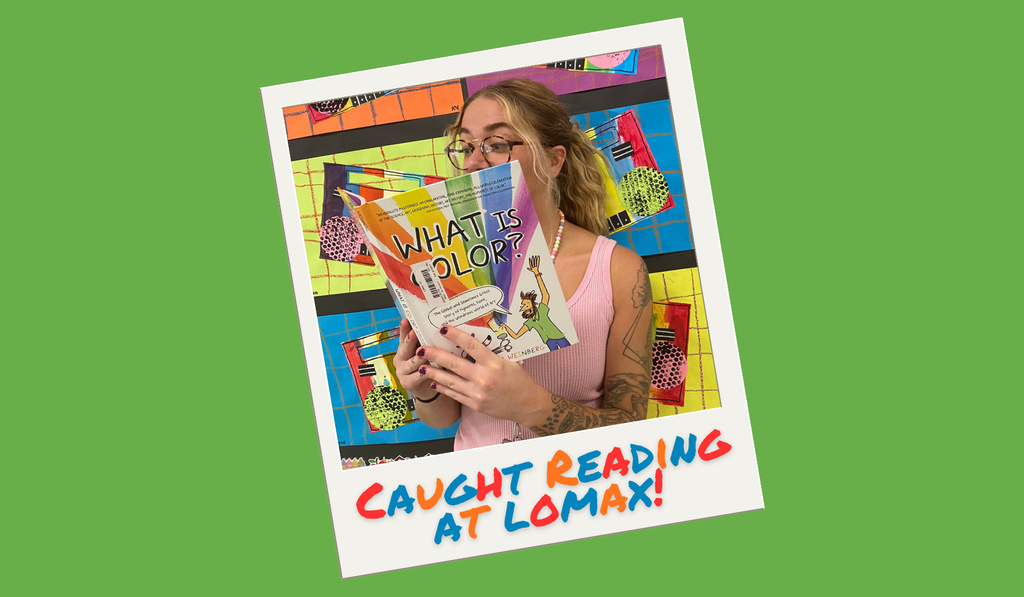 Even artists need a book break!