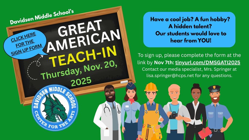 Davidsen MS Great American Teach-In Nov 20, 2025