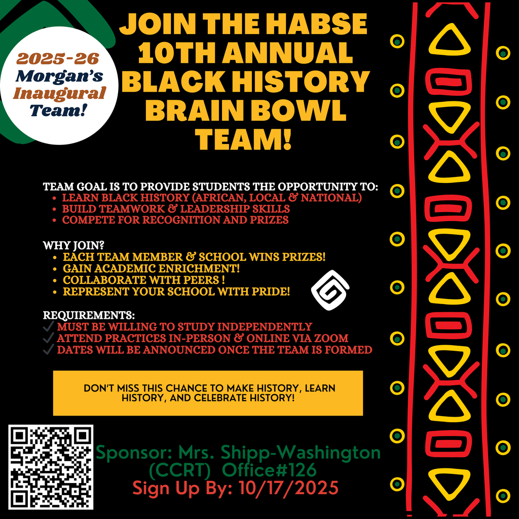 Join the Morgan High Black History Brain Bowl Team