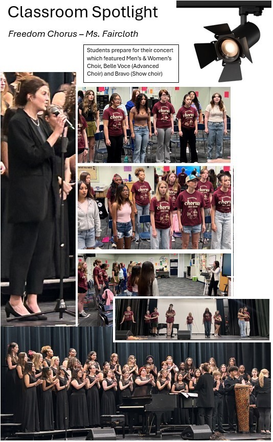 Freedom Chorus Preparing For Concert