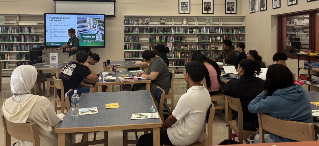 USF Rep Visits FHS