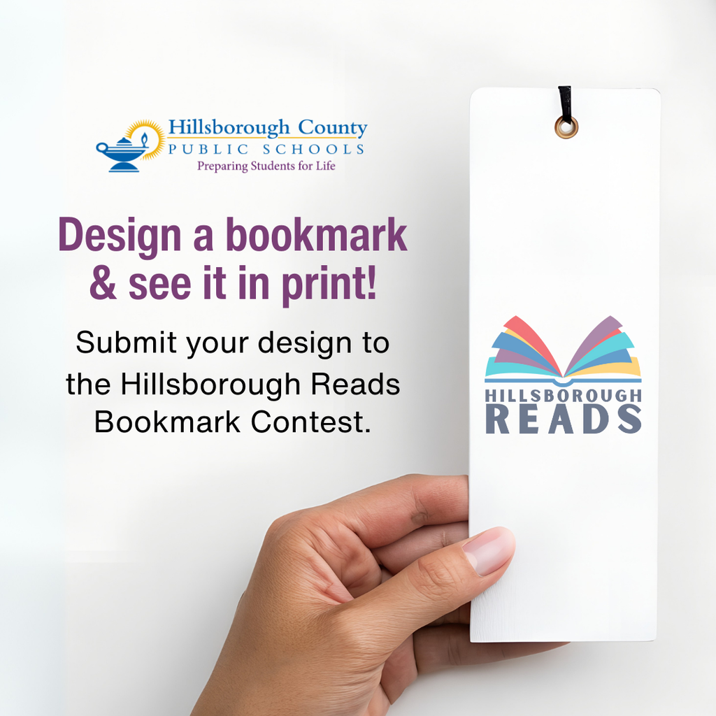 Design a bookmark and see it in print!