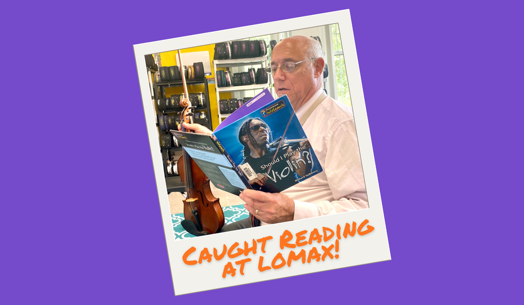Caught Mr. Baran reading!