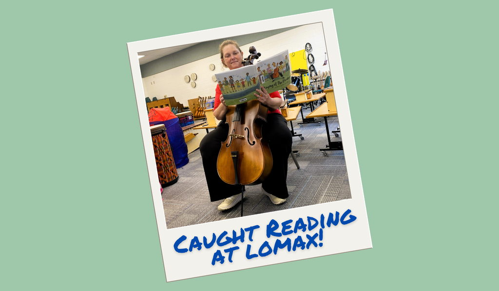 Caught Mrs. Grady reading!