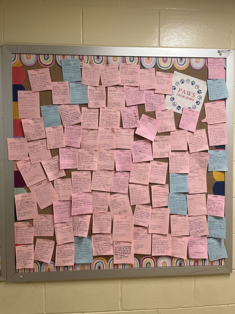 Parent shout outs for students