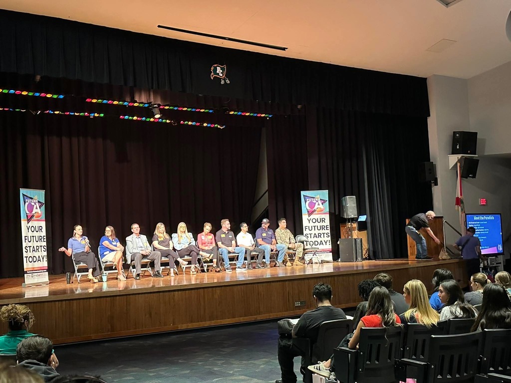Visiting Plant City High School to learn more about their Career Academy! Great things happening for our students! This group will be ready for their future!