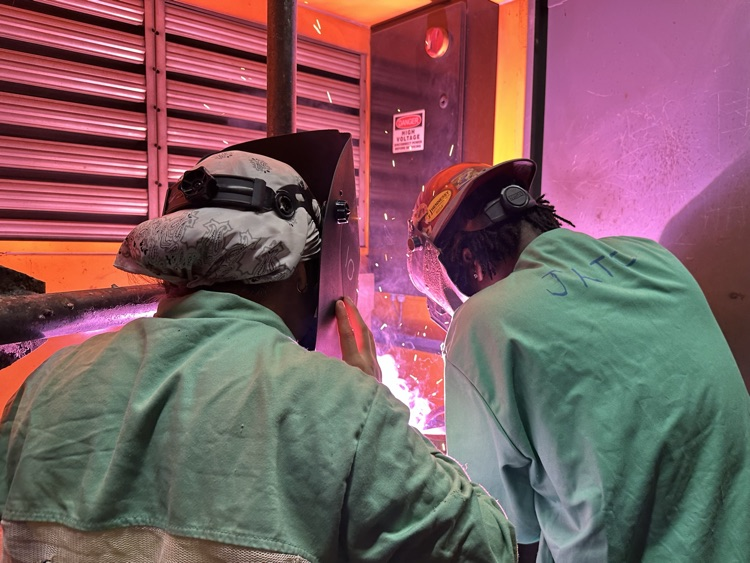 Welding students visit Ironworkers Local 397 Union