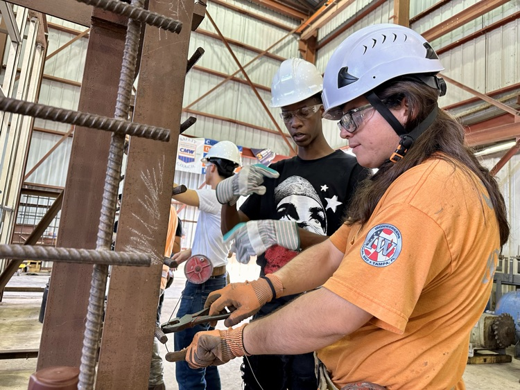 Welding students visit Ironworkers Local 397 Union
