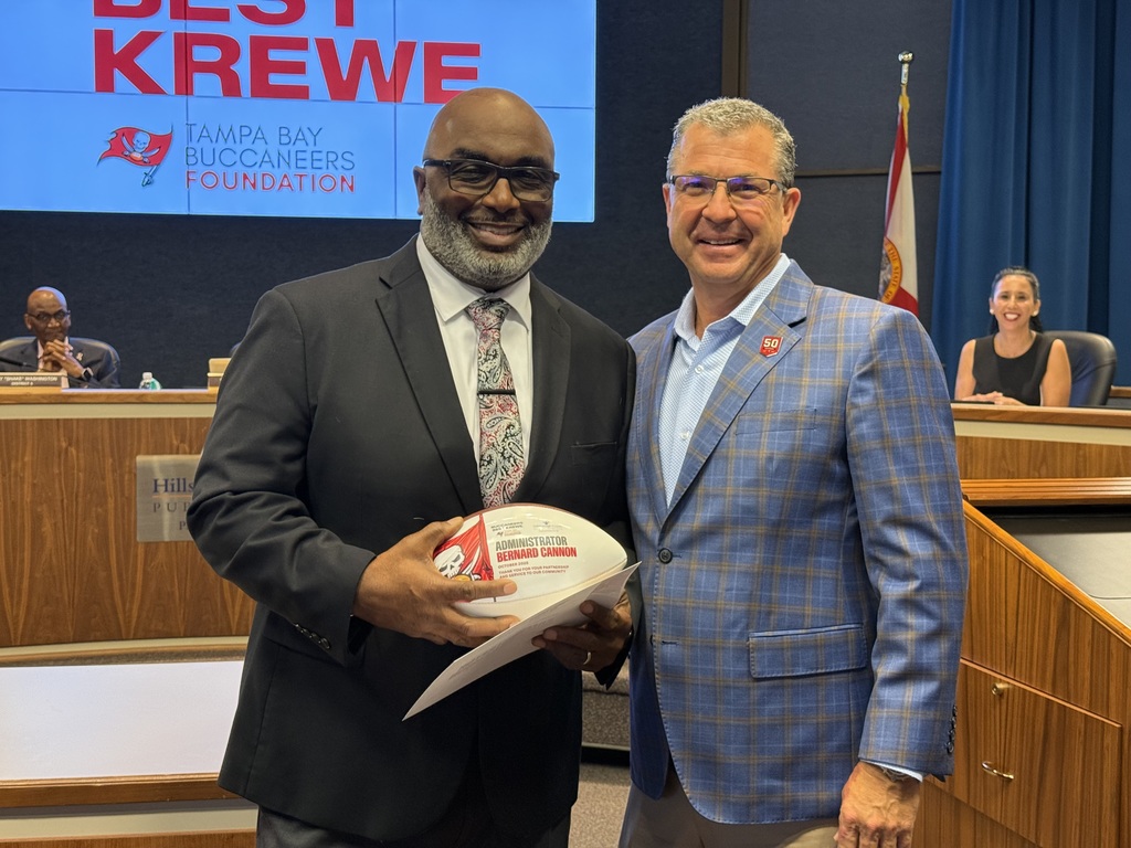 Bucs Best Krewe Award recipient, Bernard Cannon