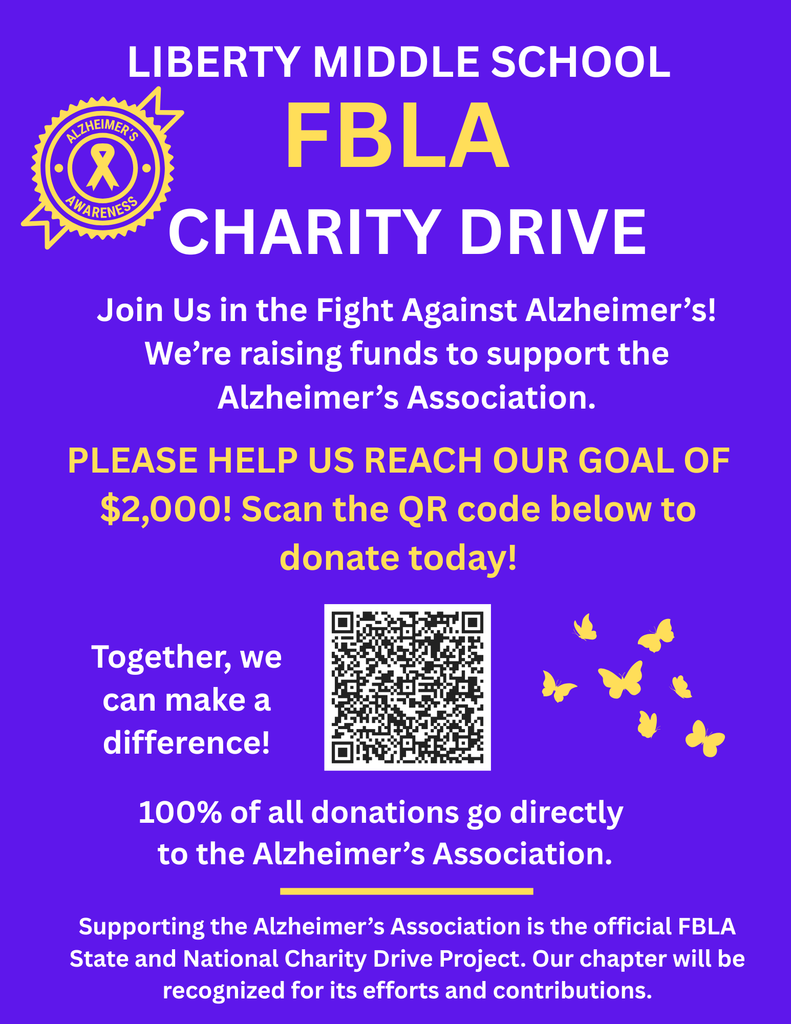 FBLA Fight Against Alzheimer's Charity Drive