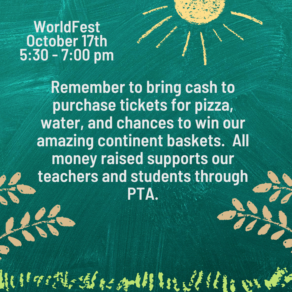 Bring cash to WorldFest