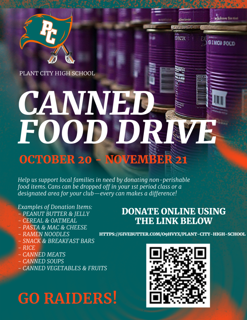 Canned food drive