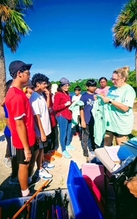 Williams MMS Coastal Cleanup at Cockroach Bay