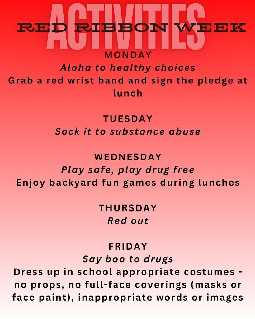 red ribbon week