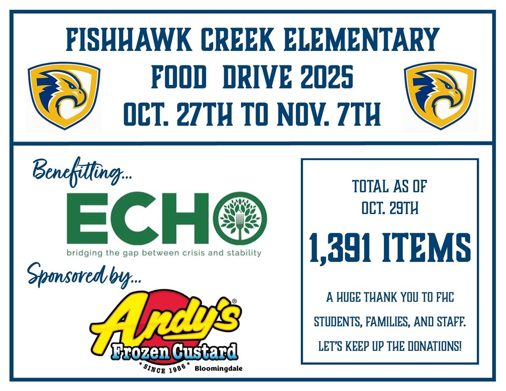 ECHO Food Drive Update